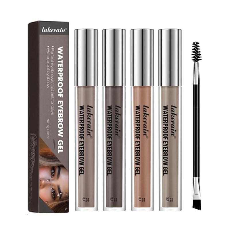 Product Introduction of Lakerain Waterproof Eyebrow Gel Long Lasting Liquid Eyebrow Tatoo Makeup Set Smooth Brow Gel 30