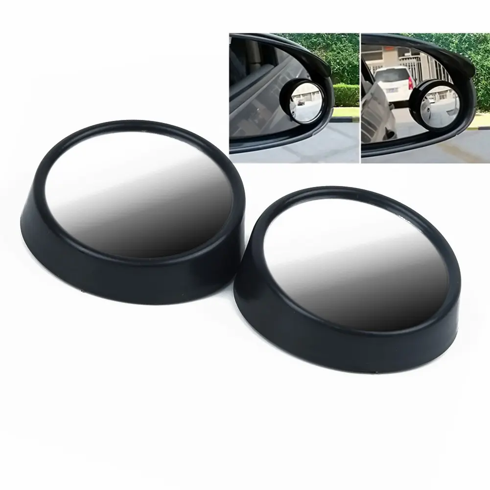 Gương Chiếu Điểm Mù Ô Tô, Gương Góc Rộng, Xoay 360, Phẳng Có Thể Điều Chỉnh, Chiếu Hậu Lồi