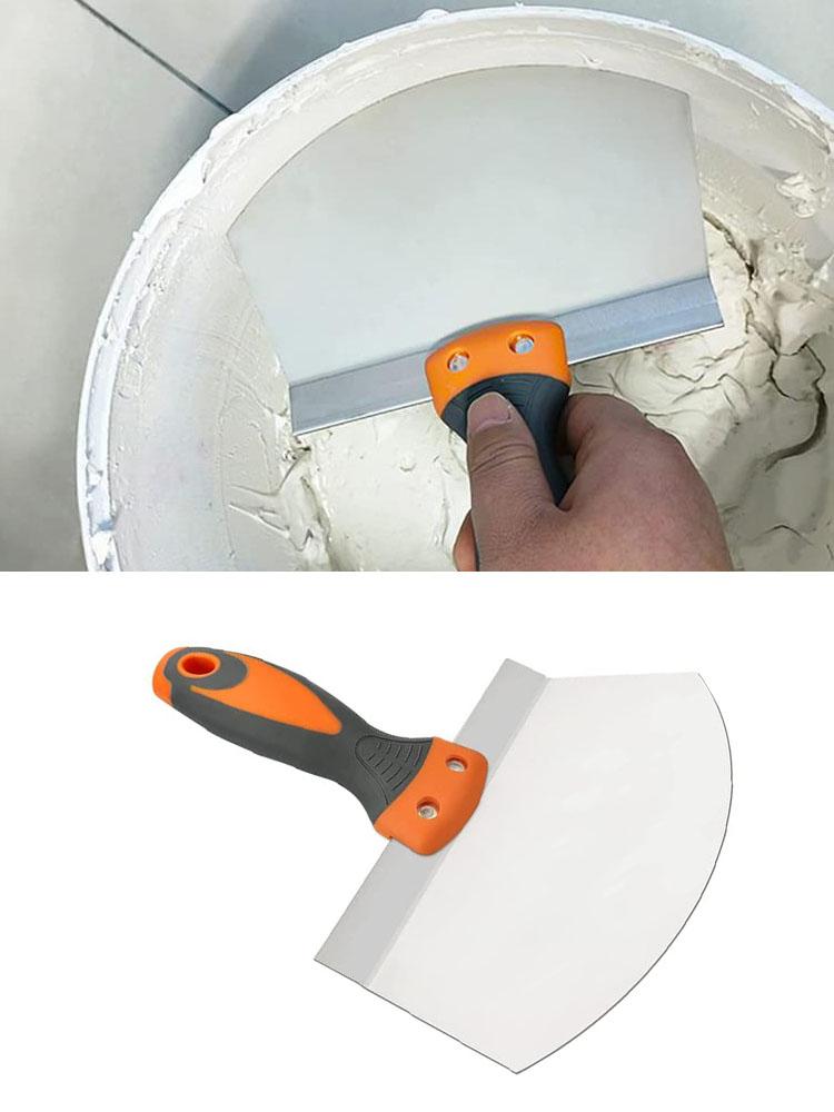 Product Introduction of 1pcs Stainless Steel Wall Paint Plaster Shovel Putty Knife Scraper Blade Paint Feeder Filling Spatula Construction Tools 15