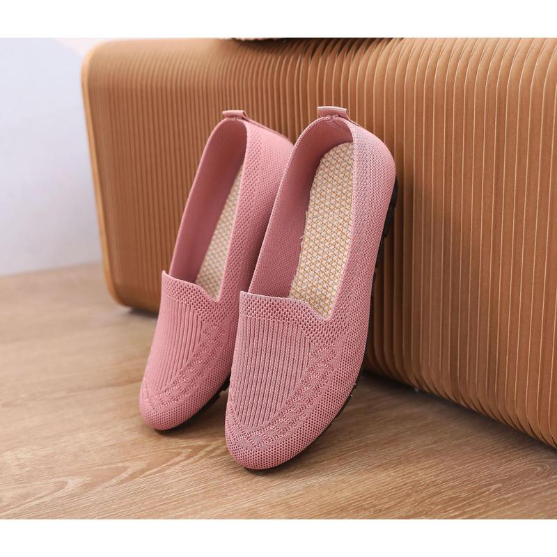Giày Nữ, Cổ Thấp, Cắt Nông, Giày Vải Bắc Kinh Cũ, Giày Lưới Bay Thật, Thời Trang, Giày Cho Mẹ, Giày Đi Bộ, Shop bltkglobal06 VN 8