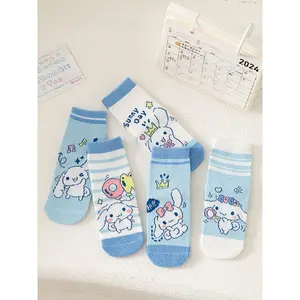 ELBER Fashion Kaos Kaki Anak Motif Kekinian Simpel Yang Nyaman DIpakai Lucu Y3610