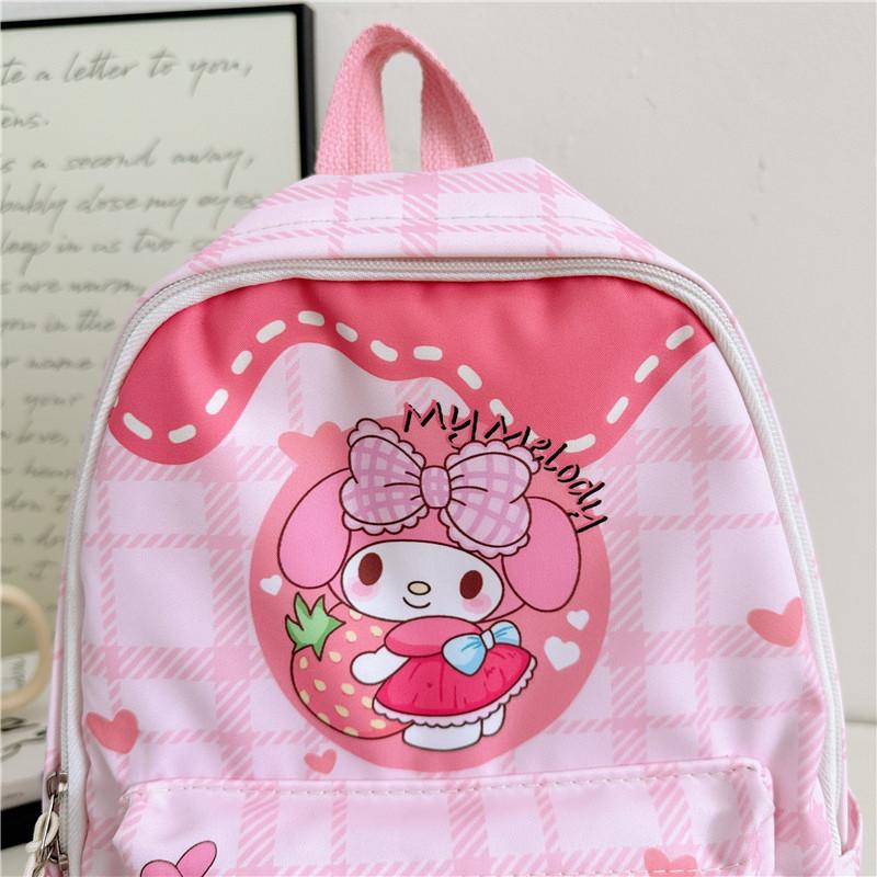 B&B Girl Kids Bag Kuromi Cinnamoroll Melody Sanrio Backpack Beg Sekolah School Bag Kindergarten Beg Budak Murah Beg Tadika Taska Beg Kanak-Kanak Melody Bag Hello Kitty Bag Cinnamoroll Bag Women's Bag Cute Cartoon Backpack 5