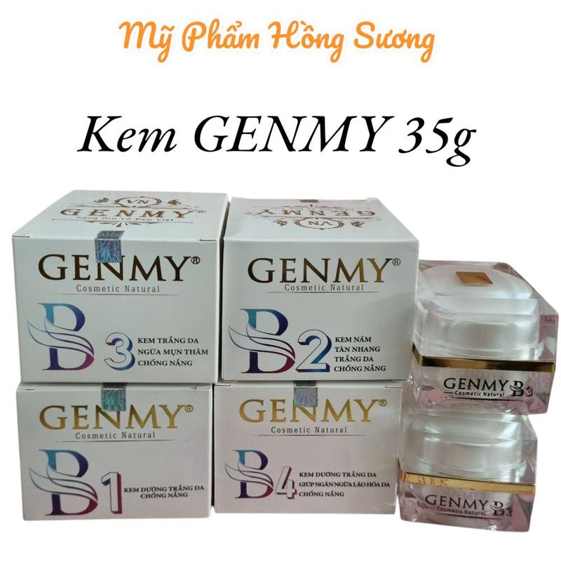 Kem Genmy  B1 B2 B3 B4 35g cỡ lớn Chăm Sóc Da