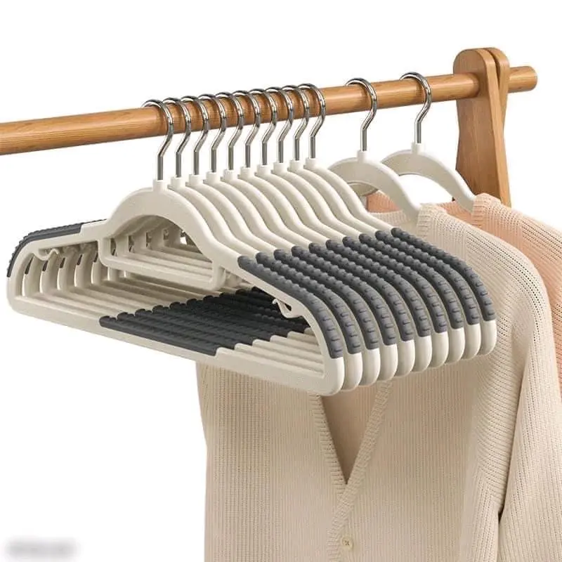 COMBO 10 móc treo quần áo chống trượt đa năng,chịu lực,kích thước 42cm, móc phơi