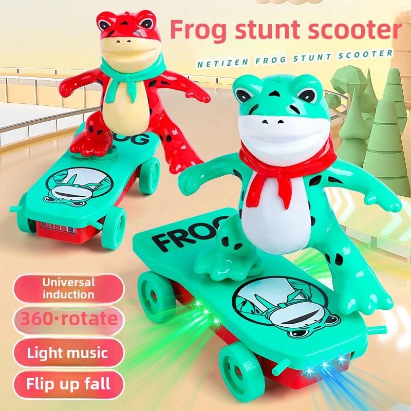 Universal Electric Frog Scooter with Lights, Music, and Stunts for ...