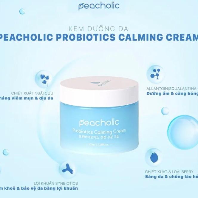  Kem Dưỡng Ngải Cứu Peacholic 100ml - Dưỡng Ẩm Da Mềm Mịn - Skincare 