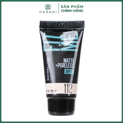 HSD 11 2025 Kem Nền Maybelline Hỗ Trợ Chống Nắng 112 Natural Ivory 5ml | HASAKI BEAUTY