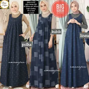 Overall jumbo jeans motif  LD 120 ( no inner)