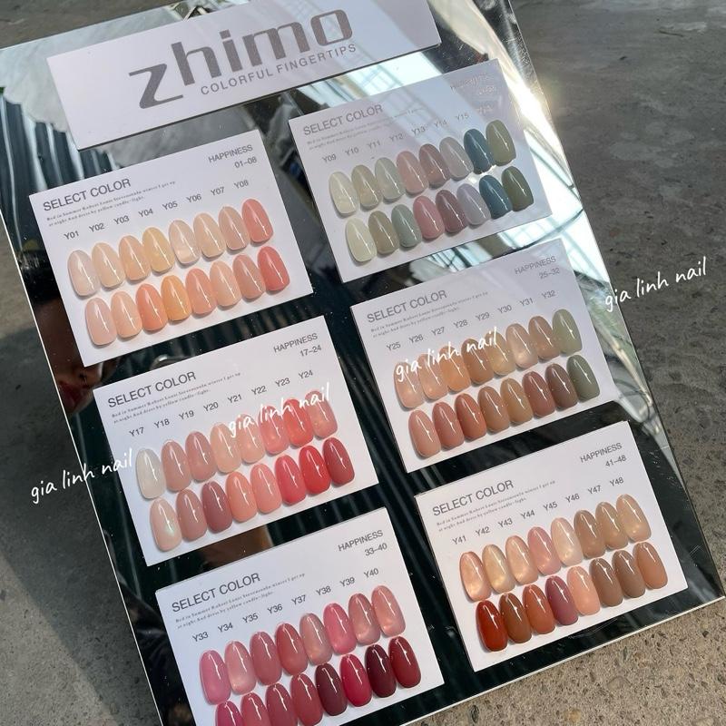 Set sơn thạch đục 48 chai Zhimo ( tặng kèm bảng màu )