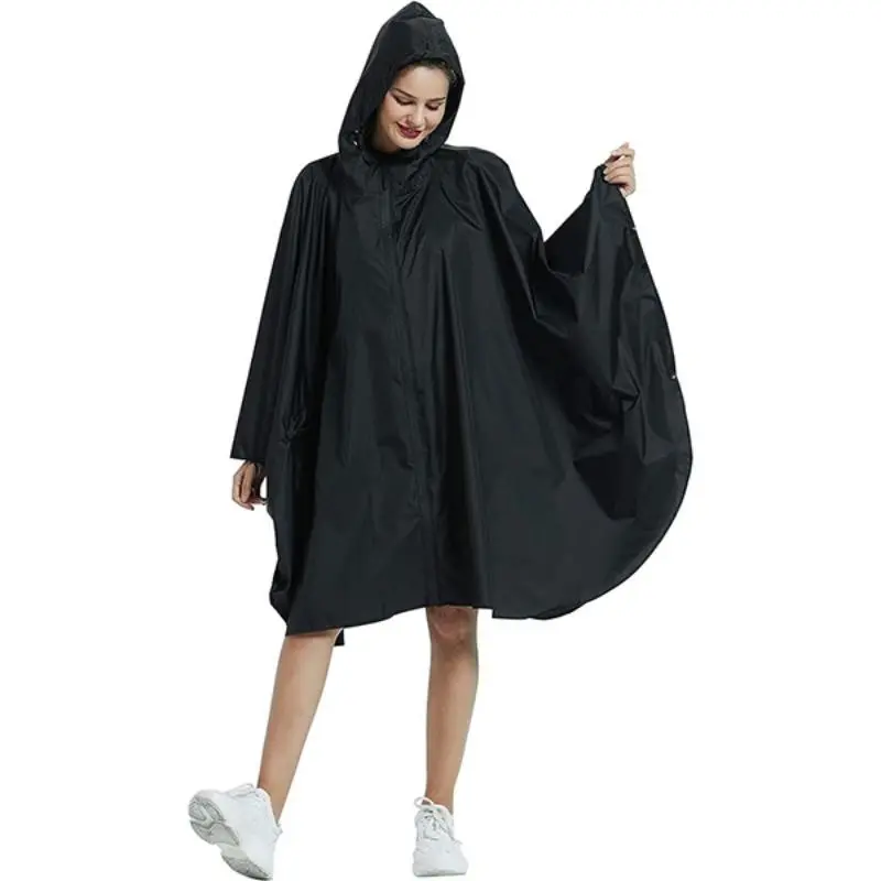 Waterproof Windproof Raincoat, Lightweight Quick-Dry Raincoat with Storage Bag, Portable Raincoat for Adult Outdoor Sports 2