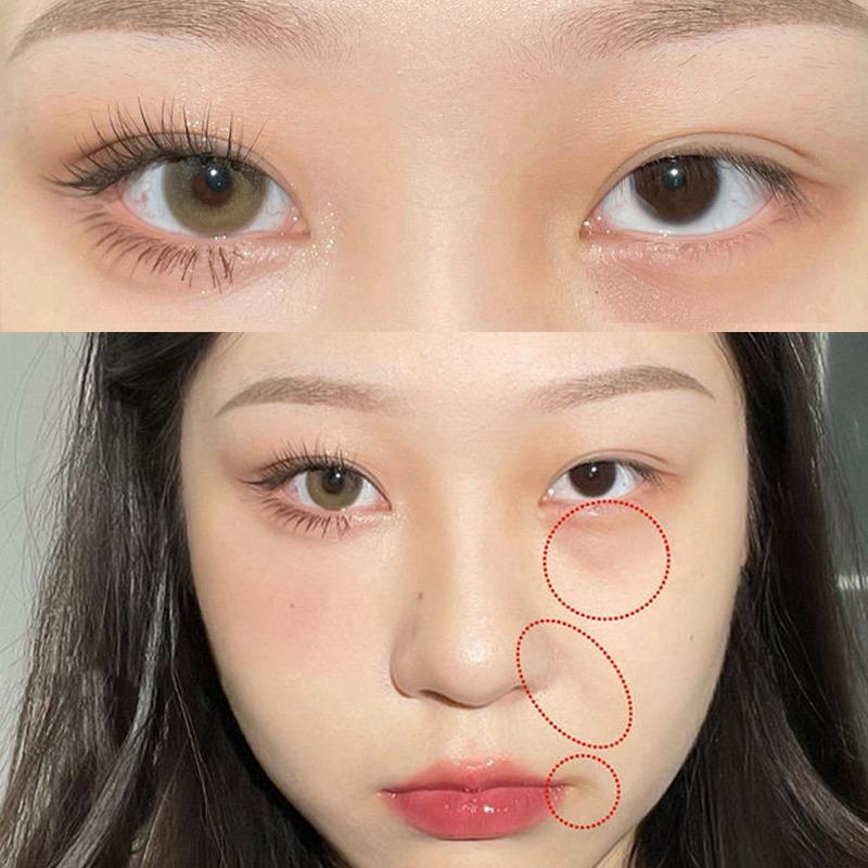 Product Introduction of 3Color Concealer Full Covers Dark Circles Acne Marks Spots Tear Furrows Concealer Cream Brighten Face Even Skin Color Foundation 11