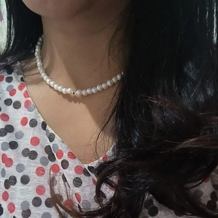 pearl necklace kalung mutiara