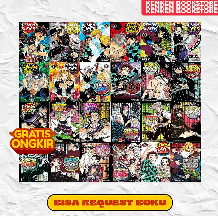 Demon Slayer: Kimetsu no Yaiba (23 book series) by Ryoji Gotouge, Koyoharu,Hirano (English) Manga Anime