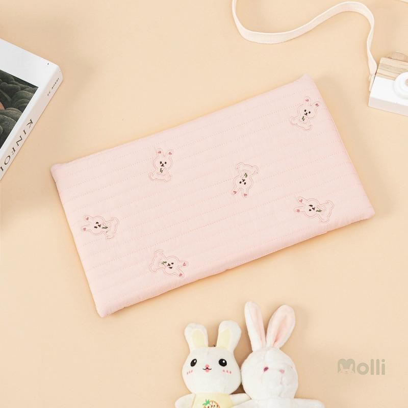 Product Introduction of Gối cao su Molli thêu hình gấu thỏ, gối thông hơi có lỗ thoáng khí cho bé 3