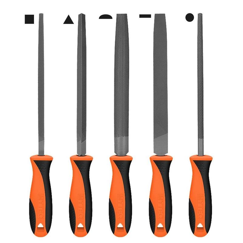 Product Introduction of High Hardness Steel Steel Files 6/8 Inch Flat/Semicircle/Circle/Triangle/Square Saw File Grinding Straightening Hand File 14