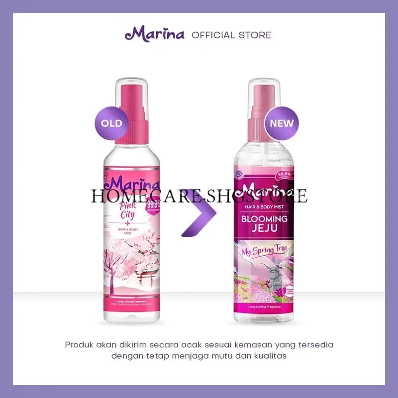Marina Hair & Body Mist Cologne 100ml All Varian-Hijab Edition Termurah Perfume 4