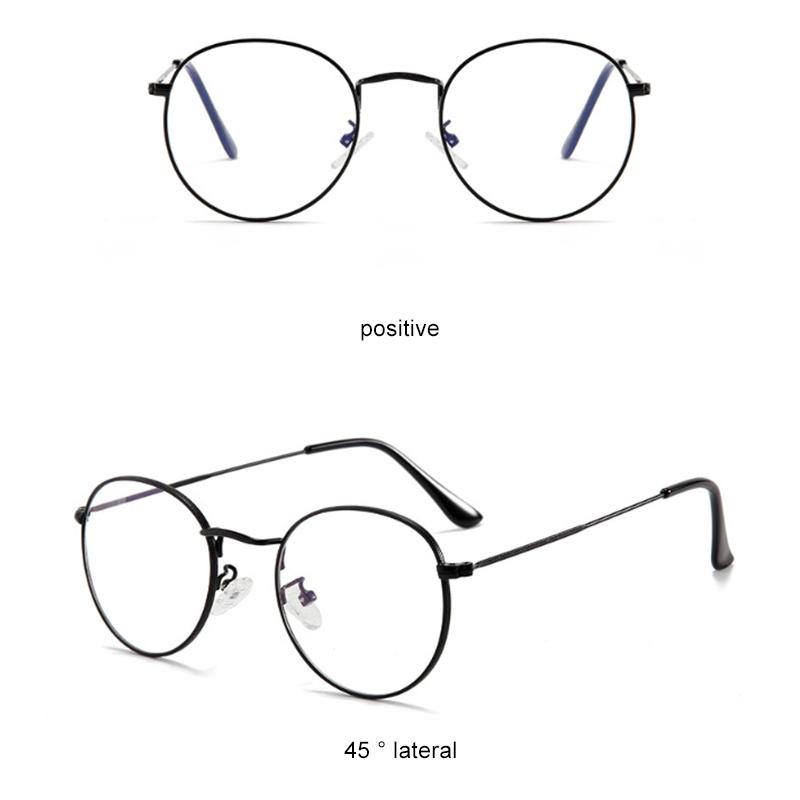 Product Introduction of ในไทยแว่นกรองแสงสีฟ้าโลหะไร้กรอบทรงวงรีสําหรับผู้หญิงและผู้ชายและใช้งานได้จริงใหม่ป้องกันรังสี.COD 33
