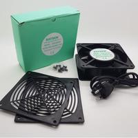 Gambar Fan AC 220V 12x12 kipas ac 220v 12x12cm Cooling Cooler Fan Langsung Colok Listrik dari SINAR CERIA ELEKTONIK Kota Serang 3 Tokopedia