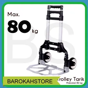 Troley Troli Lipat Bawa Aqua Galon Aluminium Anti Karat Trolley Gas Elpiji Premium  BAGUS 80 kg