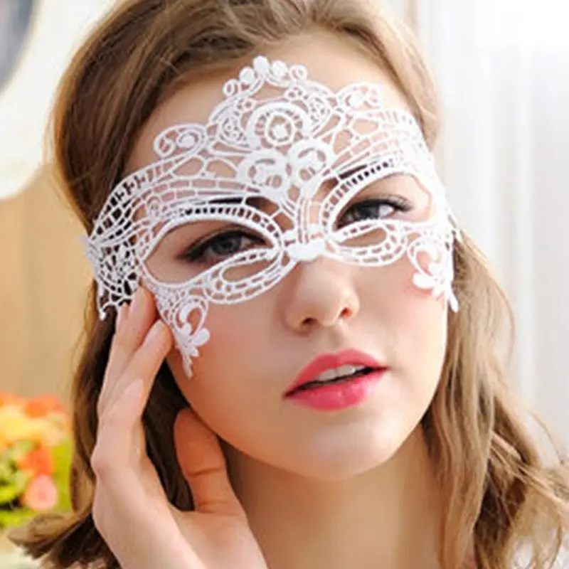 Mặt Nạ Ren, Nữ Hoàng Đen, Gợi Cảm, Bán Hàng Trực Tiếp Từ Nhà Máy, Mặt Nạ Dự Tiệc Bóng Chủ Đề Thời Trang, Thích Hợp Cho Halloween Và Giáng Sinh 6