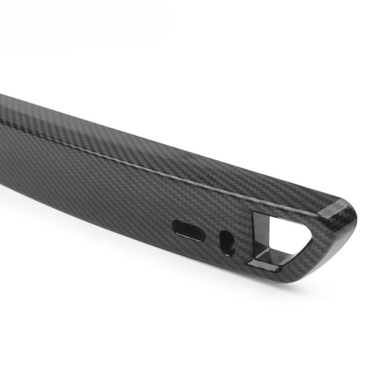 Phụ Kiện Sửa Đổi Xe Hơi, Họa Tiết Sợi Carbon, Khung Biển Số, Giá Đỡ Biển Số Trang Trí 2