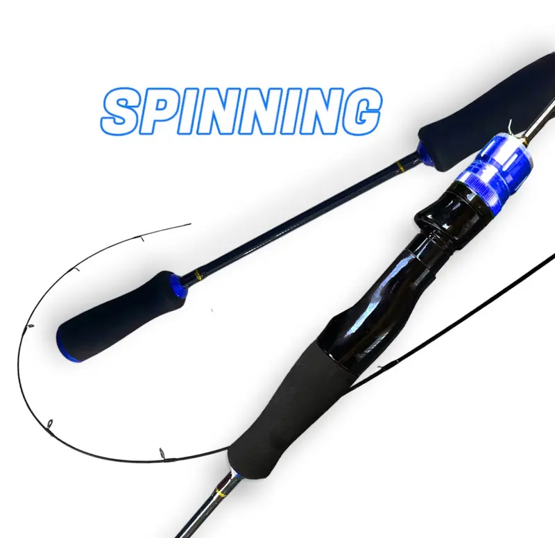 Aquapro - Joran Pancing Ikan Dengan Model Joran UL Level Dasar Ultra-light Spinning & Baitcasting quality Fishing Rod 1.50M, 1.65M, 1.80M Solid Karbon Padat Tiang Ultralight Tindakan Cepat Spinning Casting Fishing Rod 5