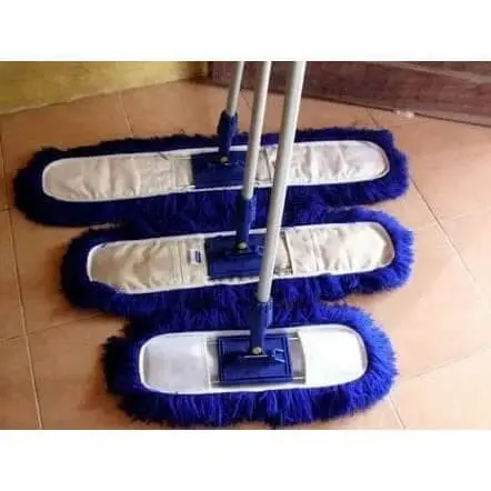 Reffil Alat Pel Lobi Sumbu Mop Lobby Duster 60C kain Lantai Gagang Plastik