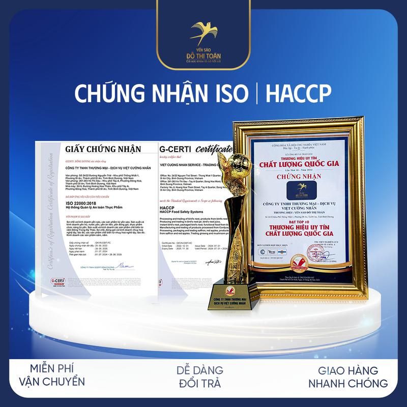[CFV-KHO DTT] Tổng 24 hũ nước yến chưng (2,4gr yến vụn tươi/hũ) - chọn vị - Yến sào Đỗ Thị Toán 6