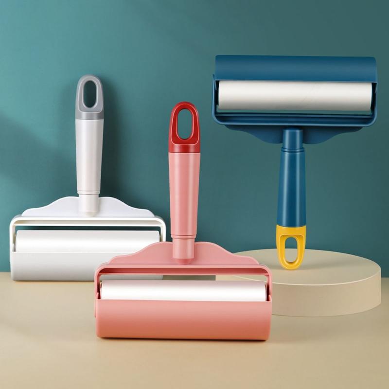 Cây Lăn Bụi Làm Sạch Quần Áo, Ga Giường, Sofa Nhiều Màu - Cây Lăn Bụi 10cm - Cuộn Lõi Dự Phòng Thay Thế