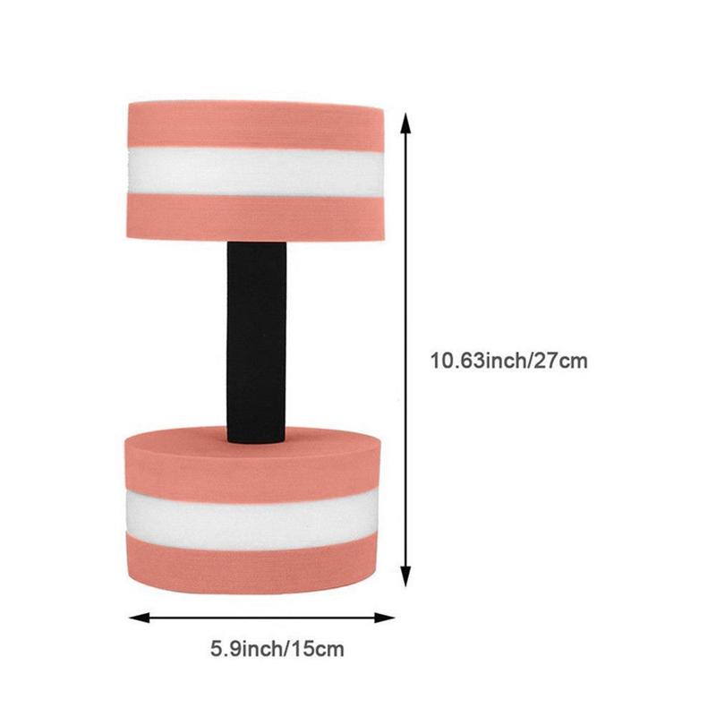 sportk Portable Aerobic fitness Foam Pool exercise Water floating dumbbell Water sports Fitness equipment The dumbbell water 2