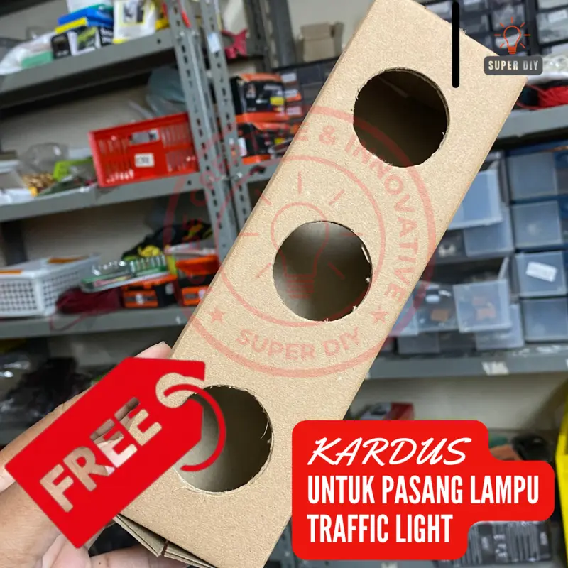 Paket rangkaian lampu lalu lintas lampu lalulintas traffic light untuk prakarya  sekolah tugas sekolah tugas anak / paket contoh rangkaian paralel / lampu paralel / rangkaian paralel seri 2
