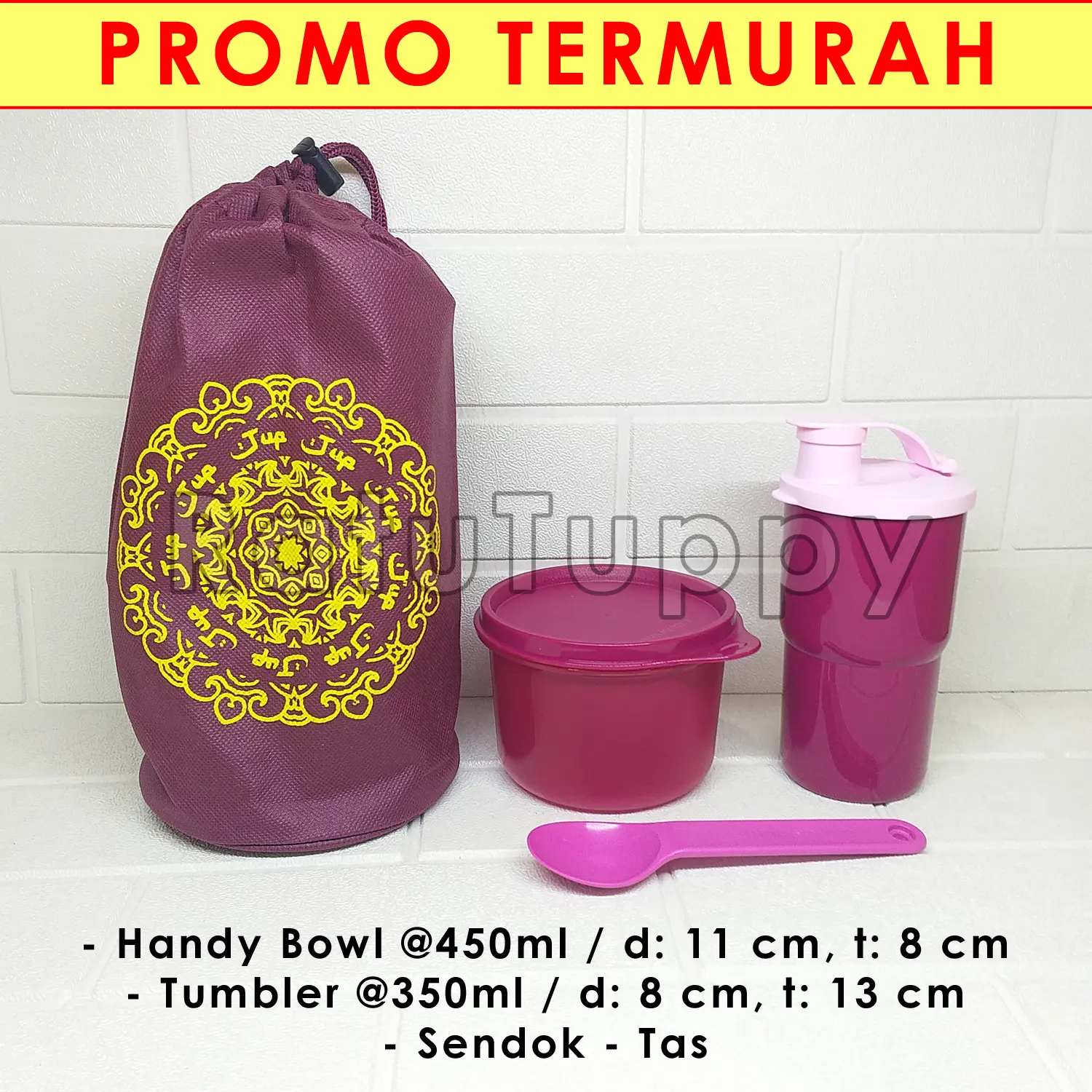 Ramadhan Set Tupperware Kotak Bekal Makan