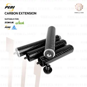 PERI Extension Carbon Billiard Extender 2 Inch 3 Inch 4 Inch 5 Inch 6 Inch 7 Inch 8 Inch Include Bumper