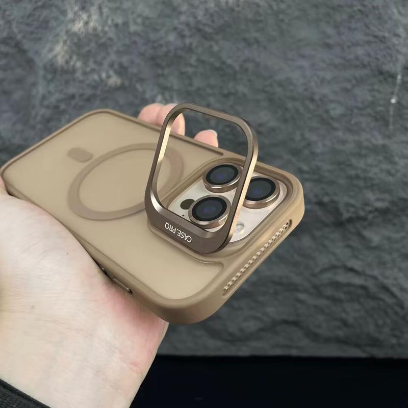 Product Introduction of Lens Holder Compatible with iPhone 16 Pro Max Phone Case Hollow Heat Dissipation Apple 15 Matte Magnetic Suction 14 Hard Cover 31