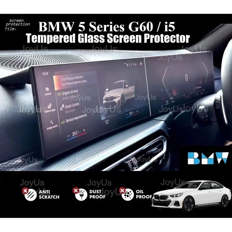 BMW 5 Series G60 i5 (2024-2026) Infotainment Screen Tempered - TikTok ...