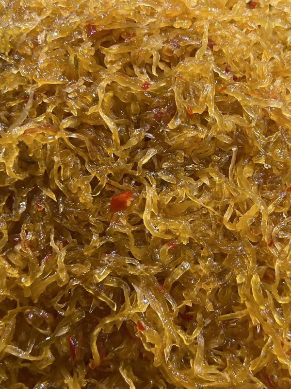 Mắm đu đủ sợi nhuyễn hũ 500g - Food Ăn Vặt