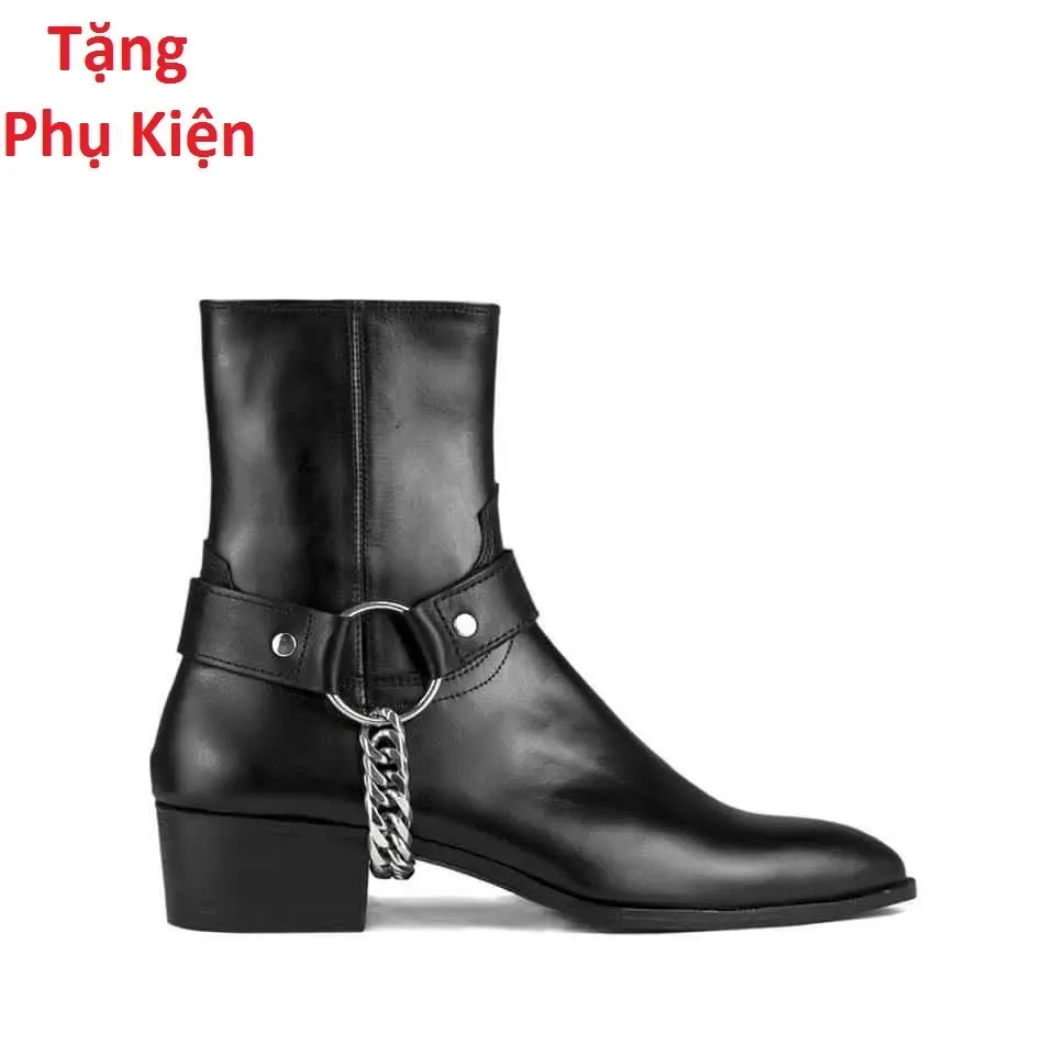 Giày Harnessboots tặng kèm phụ kiện đế cao su, bảo hành 12 tháng