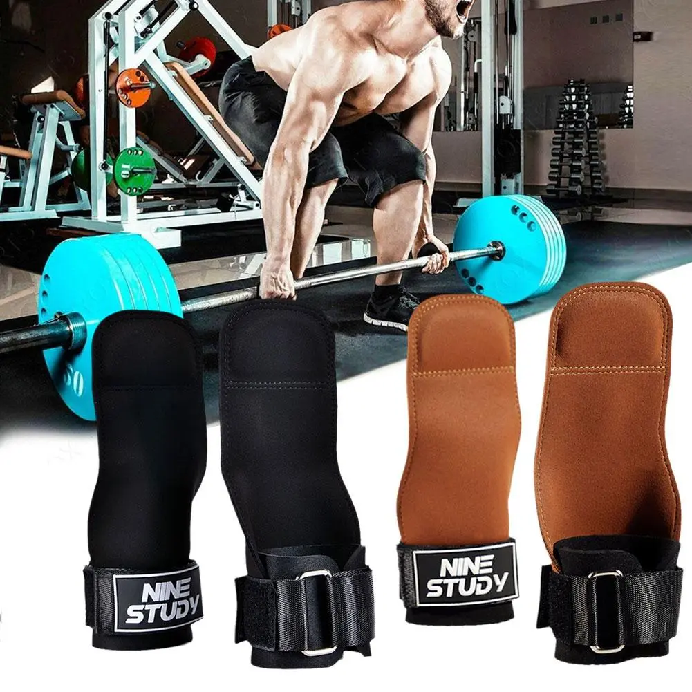 Băng đeo cổ tay chống phá vỡ, Tăng cường lực kéo và giật của bạn, Găng tay Pullup cứng, với bảo vệ lòng bàn tay, O5B2