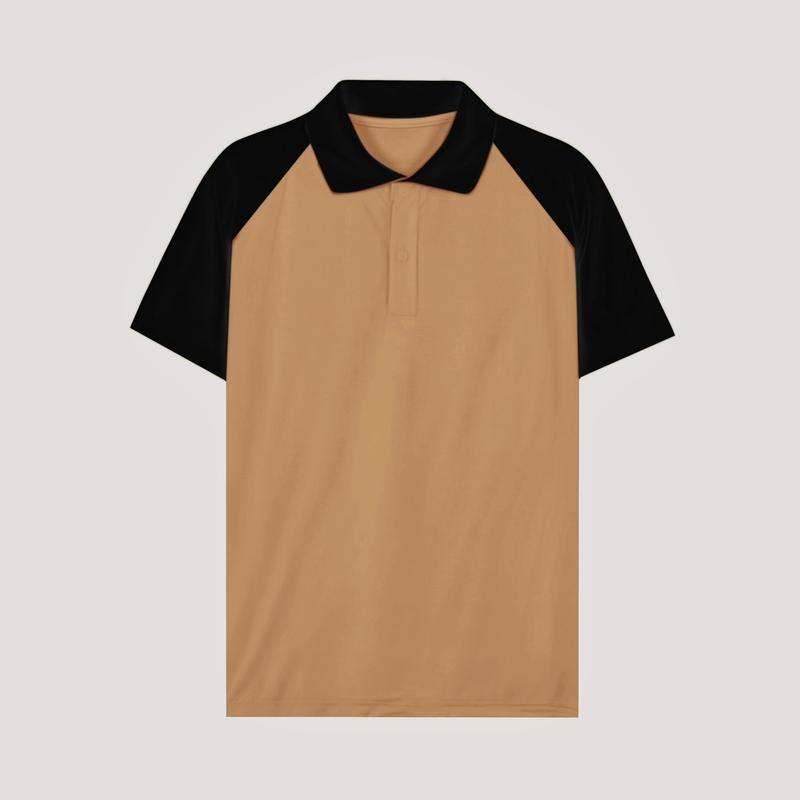 ÁO THUN POLO PHỐI RAGLAN VẢI THUN CÁ SẤU POLY Menswear Nam 4