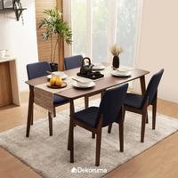 Gambar Dekoruma KAORI Meja Makan Minimalis / Dining Table dari Dekoruma Official Store Kab. Bekasi 1 Tokopedia