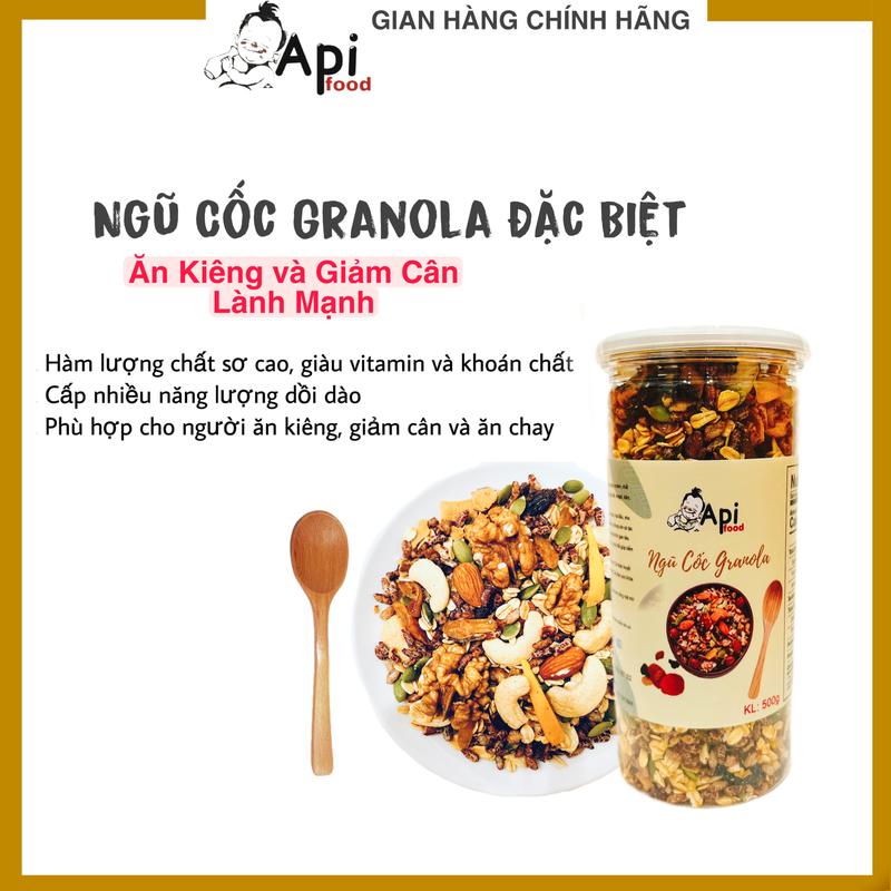 Ngũ Cốc Ăn Liền Granola Đặc Biệt - ApiFood