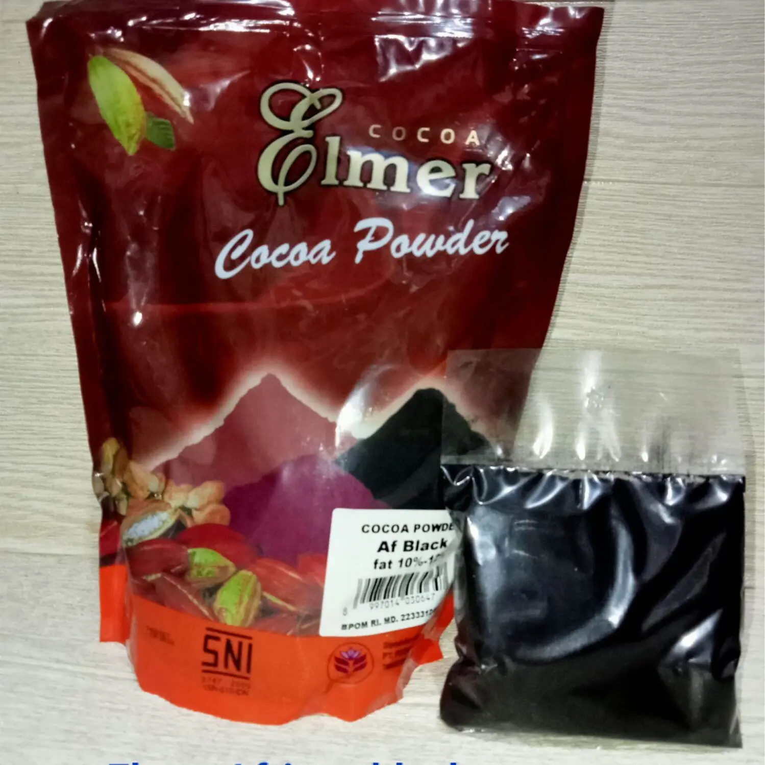 Elmer African Black Cocoa Powder / Coklat Bubuk 100 GRAM repack