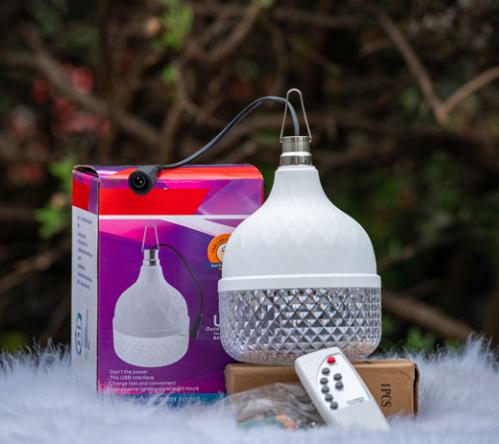 Bóng tròn trụ năng lượng mặt trời 300w - Pin 35 x 35cm 1