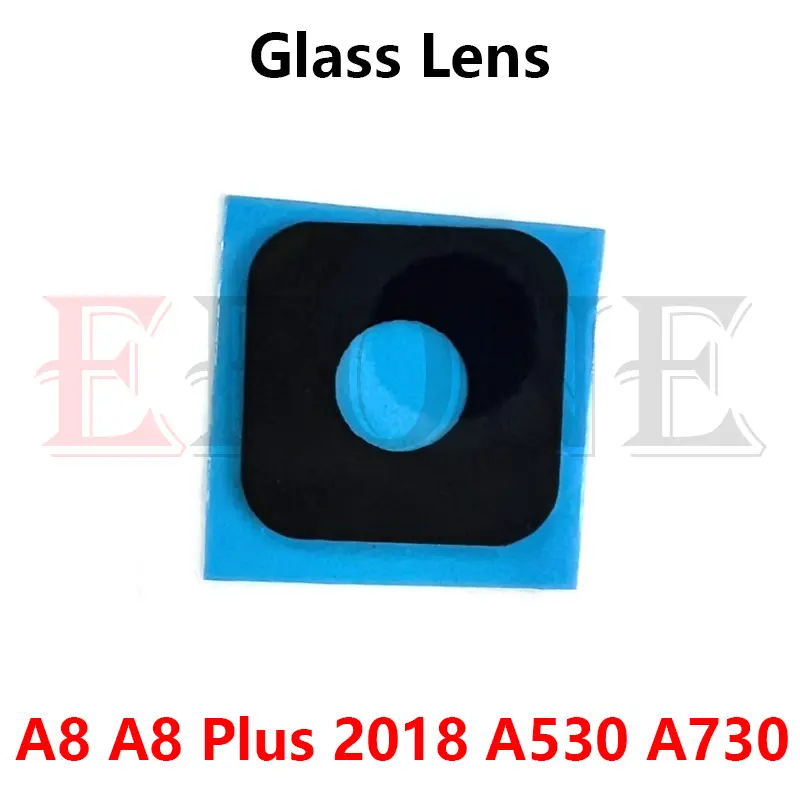 Ống Kính Kính Máy Ảnh Sau, Dành Cho Samsung Galaxy A8, A8 Plus 2018, A530, A730, Có Miếng Dán Dính, Thay Thế, Sửa Chữa, Phụ Tùng