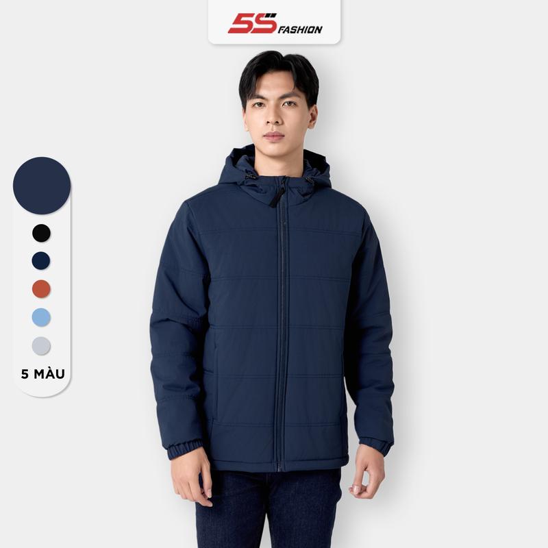 [Bán chạy] Áo Phao Nam 5S FASHION Chần Bông Phom Ôm Vừa Vặn, Thiết Kế Basic, Dày Dặn, Nhẹ, Ấm Áp, Khỏe Khoắn (APH24062)
