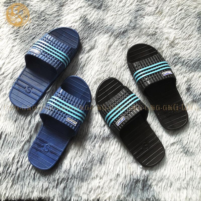 Dép nhựa đúc Cao Su Đế Bằng Việt San DéP Slipper đi trong nhà văn phòng sân vườn nữ nam