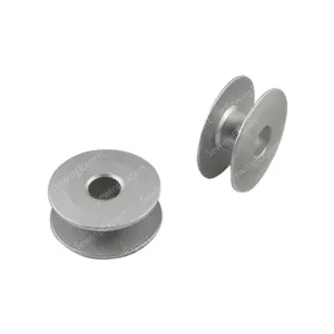 SET 1 LUSIN / 12pcs Spul Aluminium Anti Karat Mesin Jahit Jarum 1 Typical Juki Brother Highspeed Bobbin Bobbins High Speed Industri Mesin besar Spul typical spul aluminium lengkung spool sepul spull