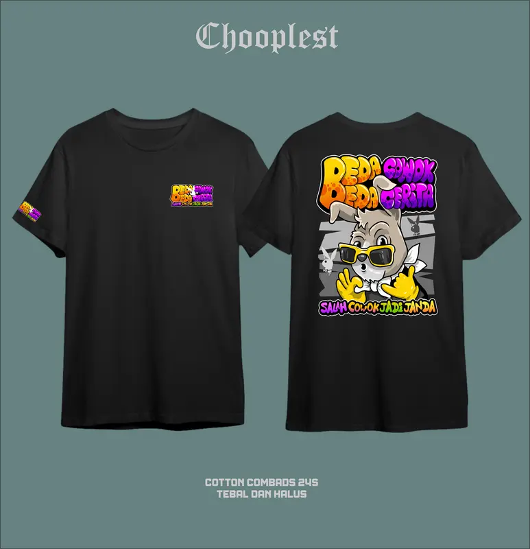 Kaos Beda Cowok Beda Cerita V1 1