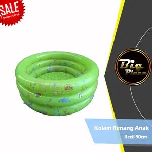 Kecil 90cm Kolam Renang Anak - Kolam Bermain Mandi Bayi 3 Ring 0707