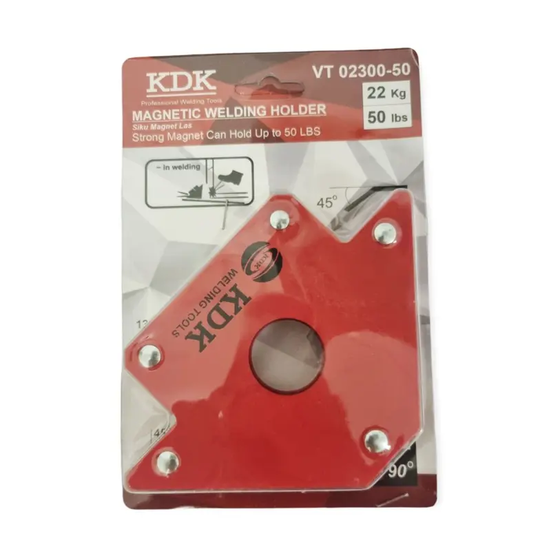 KDK Siku Magnet Las 4 Inch 50 Lbs 22KG - Magnetic Welding Holder 50lbs - SIKU MAGNET 3'' 1